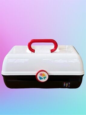 Vintage 90’s / Y2K Caboodles On-The-Go Girl Cosmetic Organizer Case. Excellent!